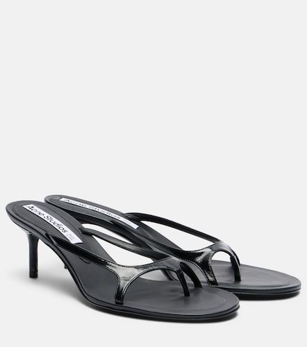 Acne Studios Tongs en cuir à talon - Acne Studios - Modalova