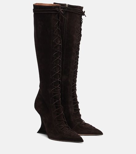 Paris Texas Bottes Nina 105 en daim - Paris Texas - Modalova