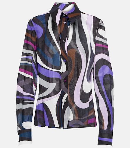 Pucci Chemise imprimée en coton - Pucci - Modalova