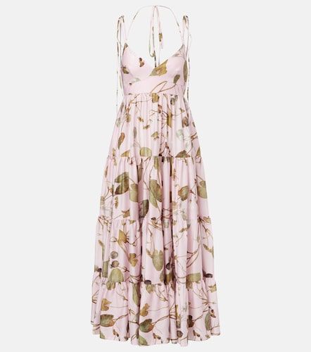 Erdem Robe midi imprimée en coton - Erdem - Modalova