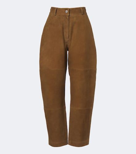 Róhe Pantalon tonneau en daim - Rohe - Modalova