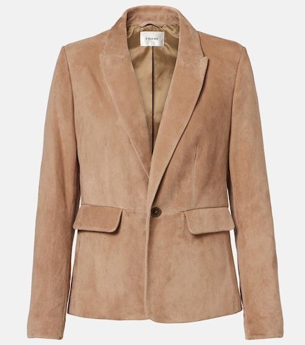 Frame Blazer en daim - Frame - Modalova