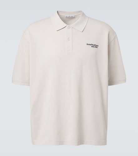 Acne Studios Polo en coton à logo - Acne Studios - Modalova