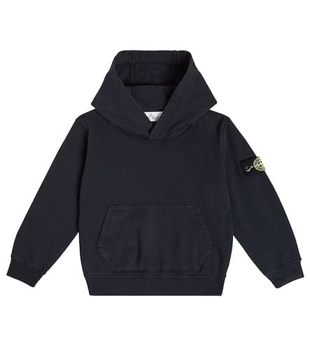 Sweat-shirt à capuche Compass en coton - Stone Island Junior - Modalova