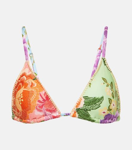 Haut de bikini triangle Flower Scarves - Farm Rio - Modalova