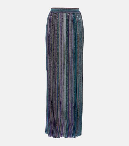 Missoni Jupe longue rayée en lamé - Missoni - Modalova