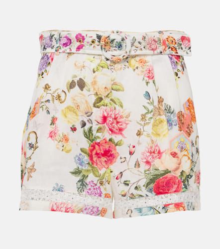 Short Sew Yesterday en lin à fleurs - Camilla - Modalova