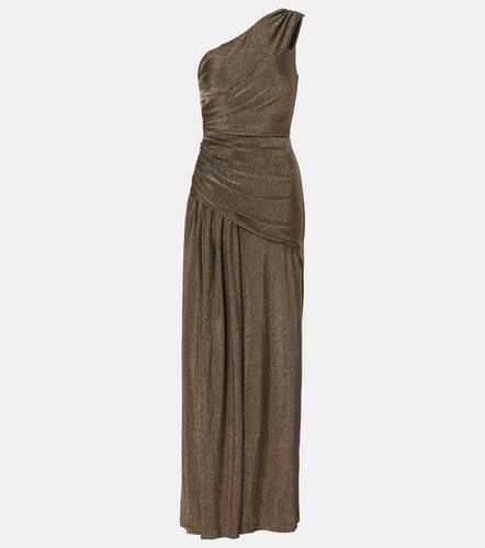 Robe longue asymétrique Rafael en lamé - Diane von Furstenberg - Modalova