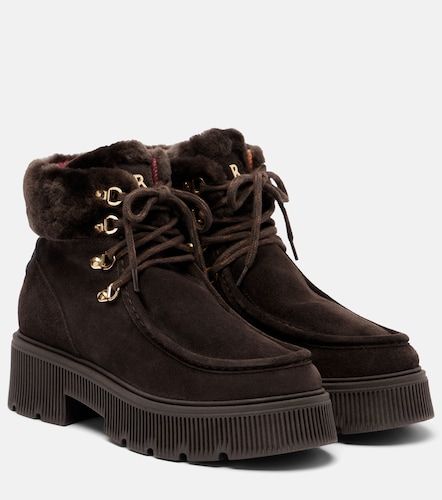 Bottes Turin en daim et shearling - Bogner - Modalova