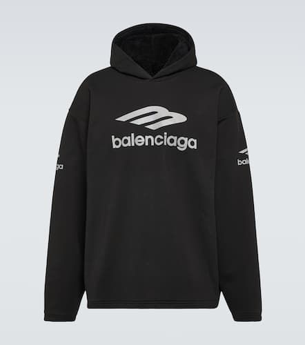 Sweat-shirt à capuche 3B Sports Icon en coton - Balenciaga - Modalova