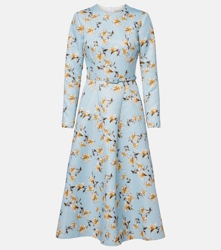 Robe midi Ucellina à fleurs - Emilia Wickstead - Modalova