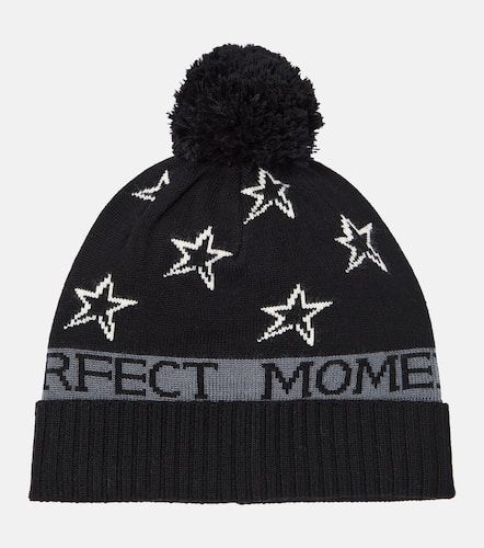 Bonnet PM Star en laine à logo - Perfect Moment - Modalova