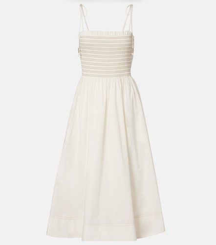 Robe midi Kaela en coton - Veronica Beard - Modalova
