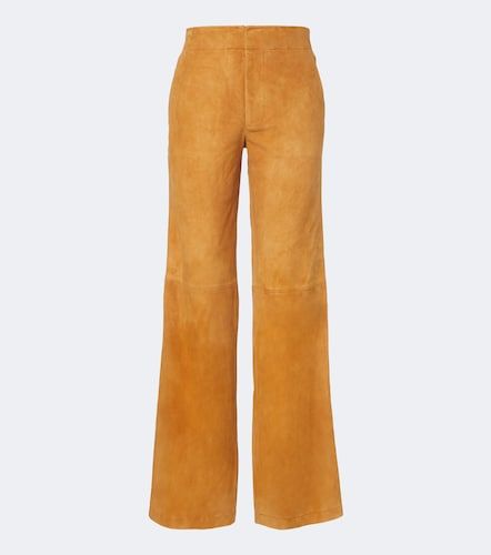 Pantalon évasé Freja en daim - Ulla Johnson - Modalova