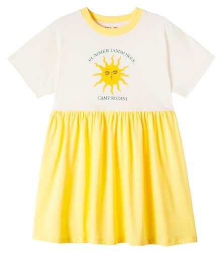 Mini Rodini Robe en coton imprimée - Mini Rodini - Modalova