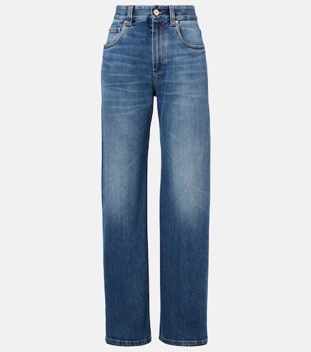 Jean straight taille basse - Brunello Cucinelli - Modalova