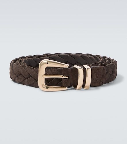 Ceinture tressée en daim - Brunello Cucinelli - Modalova