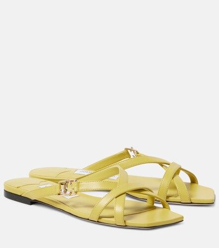 Jimmy Choo Mules Jess en cuir - Jimmy Choo - Modalova
