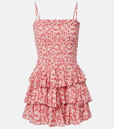 Robe Elodie en coton à fleurs - Marant Etoile - Modalova