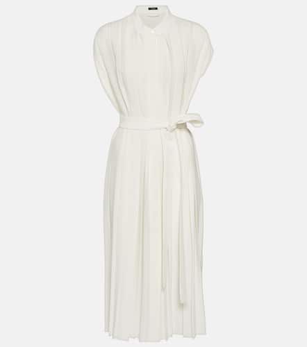 Robe midi Davidge en coton et soie - Joseph - Modalova