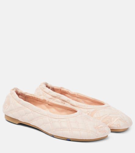 Ballerines EKD en cuir matelassé - Burberry - Modalova