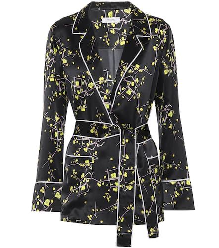 Blouse Cherry Blossom imprimée en satin de soie - Dorothee Schumacher - Modalova
