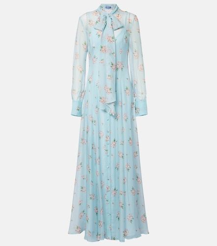Robe longue Lilith à fleurs - Leo Lin - Modalova