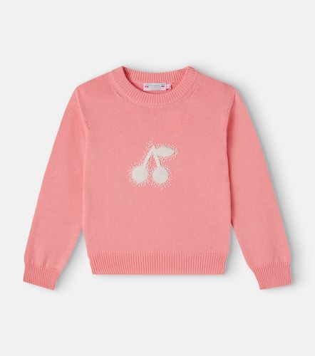 Pull Liesel brodé en coton - Bonpoint - Modalova