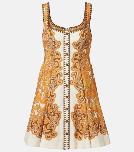 Alémais Robe imprimée en lin et coton - Alemais - Modalova