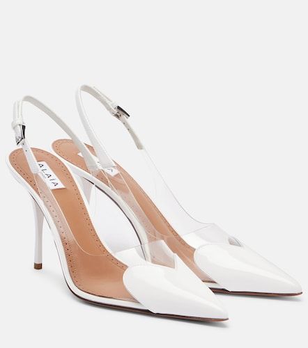 Alaïa Escarpins Le Cœur 90 en cuir verni - Alaia - Modalova