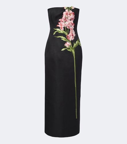 Robe longue bustier Rayna à appliqués - Leo Lin - Modalova