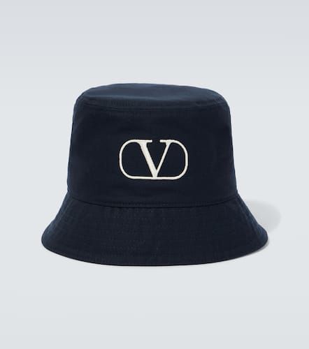 Chapeau bob VLogo Signature en coton - Valentino Garavani - Modalova