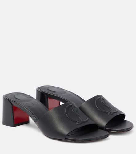 Mules So CL 55 en cuir embossé - Christian Louboutin - Modalova