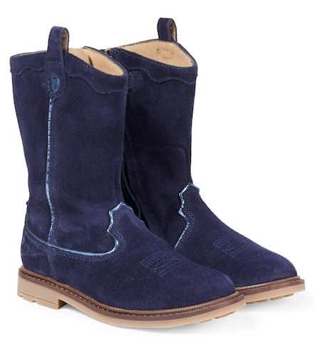 Bottes Sister West en daim - Pom d'Api - Modalova