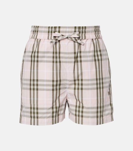 Short Check en coton - Burberry - Modalova