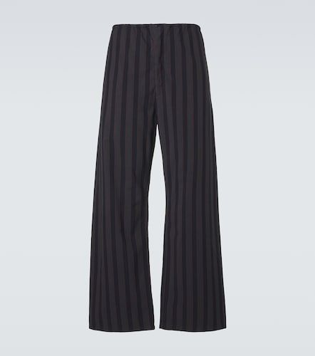 Pantalon ample en coton rayé - Maison Margiela - Modalova