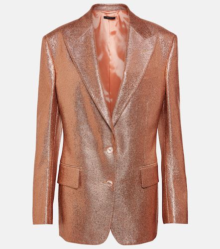 Tom Ford Blazer Iridescent Sable - Tom Ford - Modalova