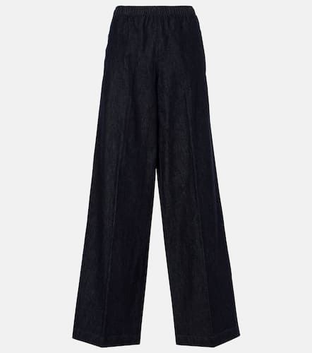 Pantalon ample à taille basse en coton - Vince - Modalova