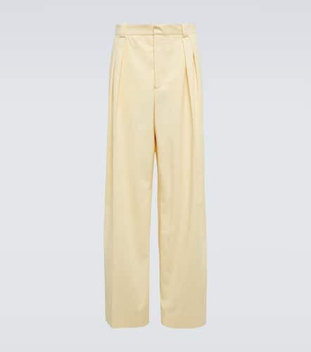 Pantalon ample à taille haute en coton - King & Tuckfield - Modalova