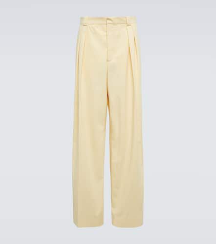Pantalon ample à taille haute en coton - King & Tuckfield - Modalova