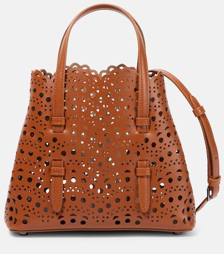 Alaïa Sac Mina 20 Mini en cuir - Alaia - Modalova