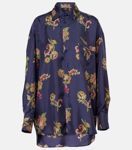 Etro Chemise en soie imprimée - Etro - Modalova
