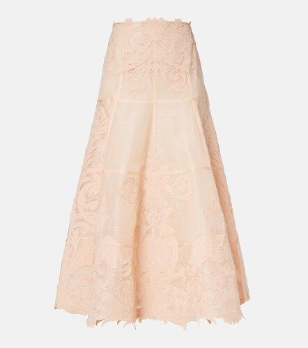 Jupe midi Rebellion Filigree brodée - Zimmermann - Modalova
