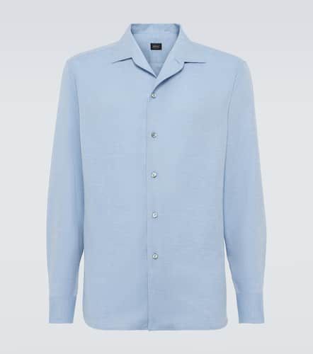 Chemise en coton et cachemire - Brioni - Modalova