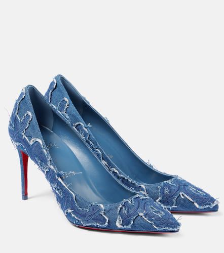 Escarpins Kate 85 en jean - Christian Louboutin - Modalova