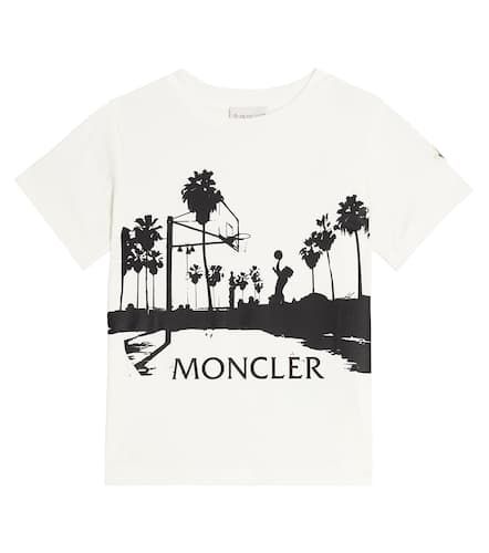 Moncler Enfant T-shirt en coton - Moncler Enfant - Modalova