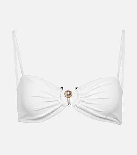 Haut de bikini bandeau Ruched Prong - Christopher Esber - Modalova