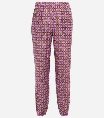 Pantalon imprimé en coton - Tory Burch - Modalova
