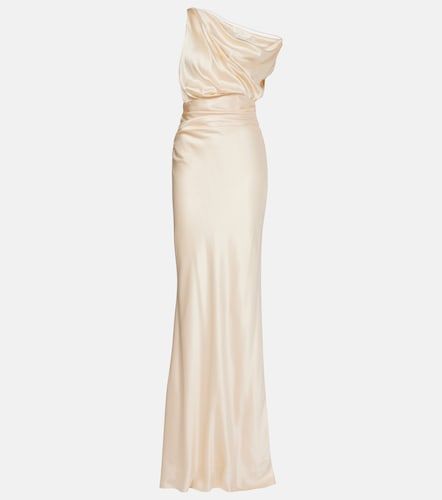 Robe longue en satin de soie - The Sei - Modalova