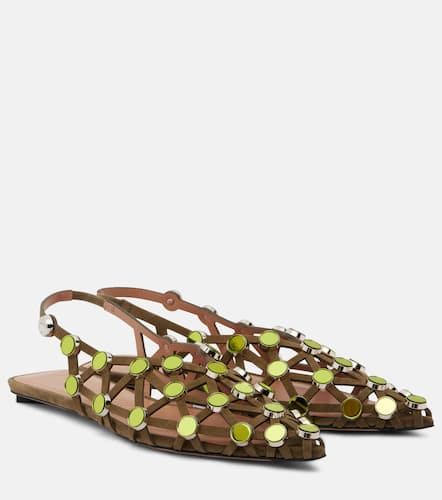Ballerines Grid  ornements - The Attico - Modalova